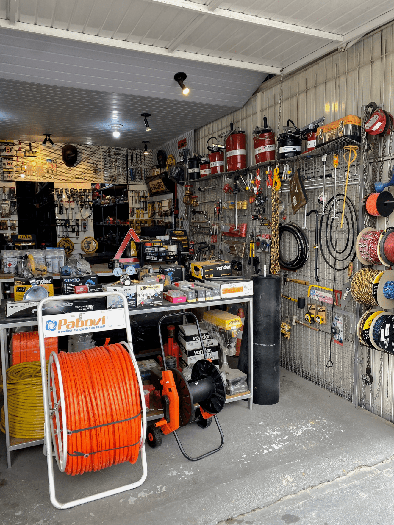 Setor de ferramentas - A Casa do Óleo